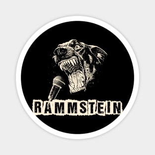 rammstein ll beast scream Magnet